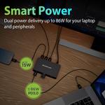 Док-станция IOGEAR Quantum Thunderbolt 4 Mini Dock GTD4MHTAA - фото 6