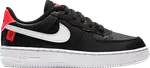 Кроссовки Nike Force 1 PS 'Worldwide Pack - Black Flash Crimson', черный - фото 2