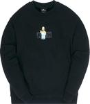 Толстовка Kith For The Simpsons Homer Box Logo Crewneck 'Black', черный - фото 2