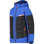 Детская куртка с капюшоном на кнопках Cmp, синий - фото 3