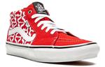 Кроссовки supreme x grosso mid 'monogram s - red' Vans, красный - фото 3