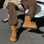 Chi Wolf Ботинки Unisex Black/Yellow/Green - фото 11