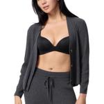 Женский бюстгальтер UNIQLO, черный - фото 4