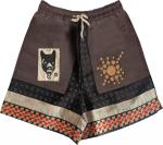 Шорты Cactus Jack by Travis Scott Wolf Short 'Brown', коричневый - фото