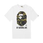 Футболка BAPE 1st Camo By Bathing Ape Tee 'White/Green', белый - фото 2
