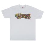 Футболка Supreme Paint Logo Tee 'White', белый - фото 2