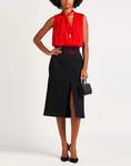 Юбка миди Stella Mccartney, черный - фото 2