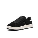 Женские низкие скейтерские кроссовки ELLE, кофейные - фото 7