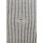 Шарф Gant Cotton Blend Logo, серый - фото 2