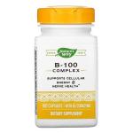 Комплекс B-100 с коферментом B2 Nature's Way, 100 капсул - фото 2