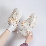 Кроссовки WARRIOR Chunky Sneakers Women's Low-top Beige, бежевый - фото 9