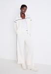 Брюки ONLY ONLLETT WIDE PANTS, Birch/Off-White - фото 2