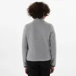 Детская флисовая утеплённая куртка для горных походов Quechua MH150 7-15 лет - серый - фото 3
