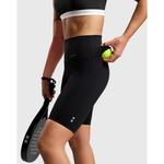 Элегантные байкерские шорты для тенниса/падл-тенниса с карманом для мячей женские черные NORDICDOTS, черный - фото 4