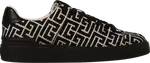 Кроссовки Balmain B-Court Low Black Monogram, черный - фото