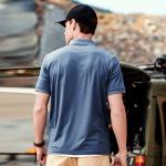 Футболка поло Jeep, серый камень - фото 9