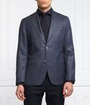 Шерстяная куртка фогерти Oscar Jacobson, синий - фото