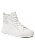 Тканевые кроссовки Evy High Top MICHAEL KORS, белый - фото 2