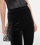 Леггинсы из джерси ALEXANDRE VAUTHIER, черный - фото 4