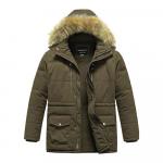 Пуховик Creatmo US Men's, коричневый - фото