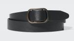 Ремень Uniqlo Holeless, 09 черный - фото