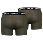 Боксеры 2 шт Levi's Repeat Logo Brief boxers 2 units, зеленый - фото 2