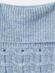 Свитер MANGO TEEN Wavy, светло-голубой - фото 3