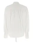 Рубашка с оборками Prada, белый - фото 2