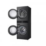 Комплект для стирки и сушки белья LG FN23BQH, черный - фото 8