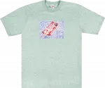 Футболка Supreme Float Tee 'Heather Blue', синий - фото