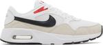 Кроссовки Nike Air Max SC 'White University Red', белый - фото 2