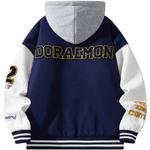 Бейсбольная куртка унисекс Doraemon, Кляйн Синий (утолщенный) - фото 37