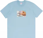Футболка Supreme Maude Tee 'Dusty Blue', синий - фото