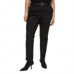 Брюки прямые H&M, черный - фото 4