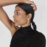 Серьги-кольца Tous Hav Wave-shaped New, серебро - фото 7