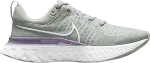 Кроссовки Nike Wmns React Infinity Run Flyknit 2 'Light Silver Lilac', серый - фото
