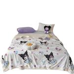 Пледы, пледы для дивана и флисовые одеяла Sanrio, Polka Dot Kuromi - фото