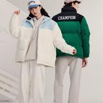 Champion Пуховик US Version Unisex, White Patchwork - фото 5