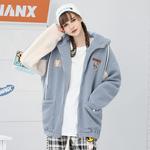 Куртка унисекс Genanx, серый/синий - фото 15