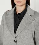 Шерстяное пальто выиграл Marella, серый - фото 4