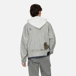 Джинсовая куртка мужская бежево-желтая EVISU - фото 4