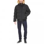 Пуховик Tommy Hilfiger Arctic Cloth Quilted Snorkel, черный - фото 4