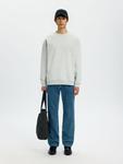 SELECTED Свитшот в светло-сером цвете - фото 5