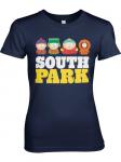 Рубашка синего цвета South Park - фото