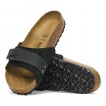 Сандалии Birkenstock Oita Suede Leather, черный - фото 6