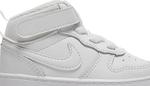 Кроссовки Nike Court Borough Mid 2 TD 'Triple White', белый - фото 3