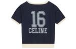 Футболка женская Celine, темно-синий - фото 2