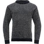 Свитер Nordsjø с круглым вырезом Devold, синий - фото