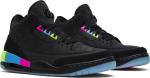 Кроссовки Air Jordan 3 Retro Quai 54, черный - фото 8