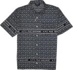 Рубашка A.P.C. Logo Short-Sleeve Shirt 'Dark', синий - фото